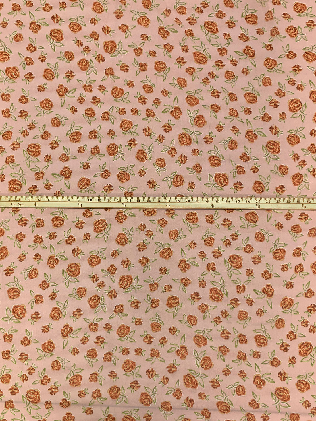 Dusty Rose/Sienna/Dark Beech 100% Polyester Floral Print Crepe Chiffon 58W