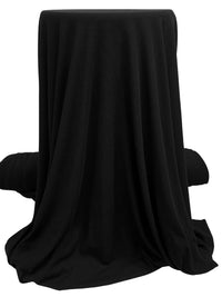 Black Polyester/Lycra Rib Knit 58W