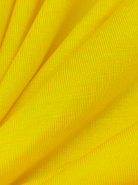 Deep Lemon Rayon/Lycra Jersey Knit 58W
