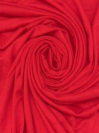 Medium Candy Apple Red Rayon/Lycra Jersey Knit 58W