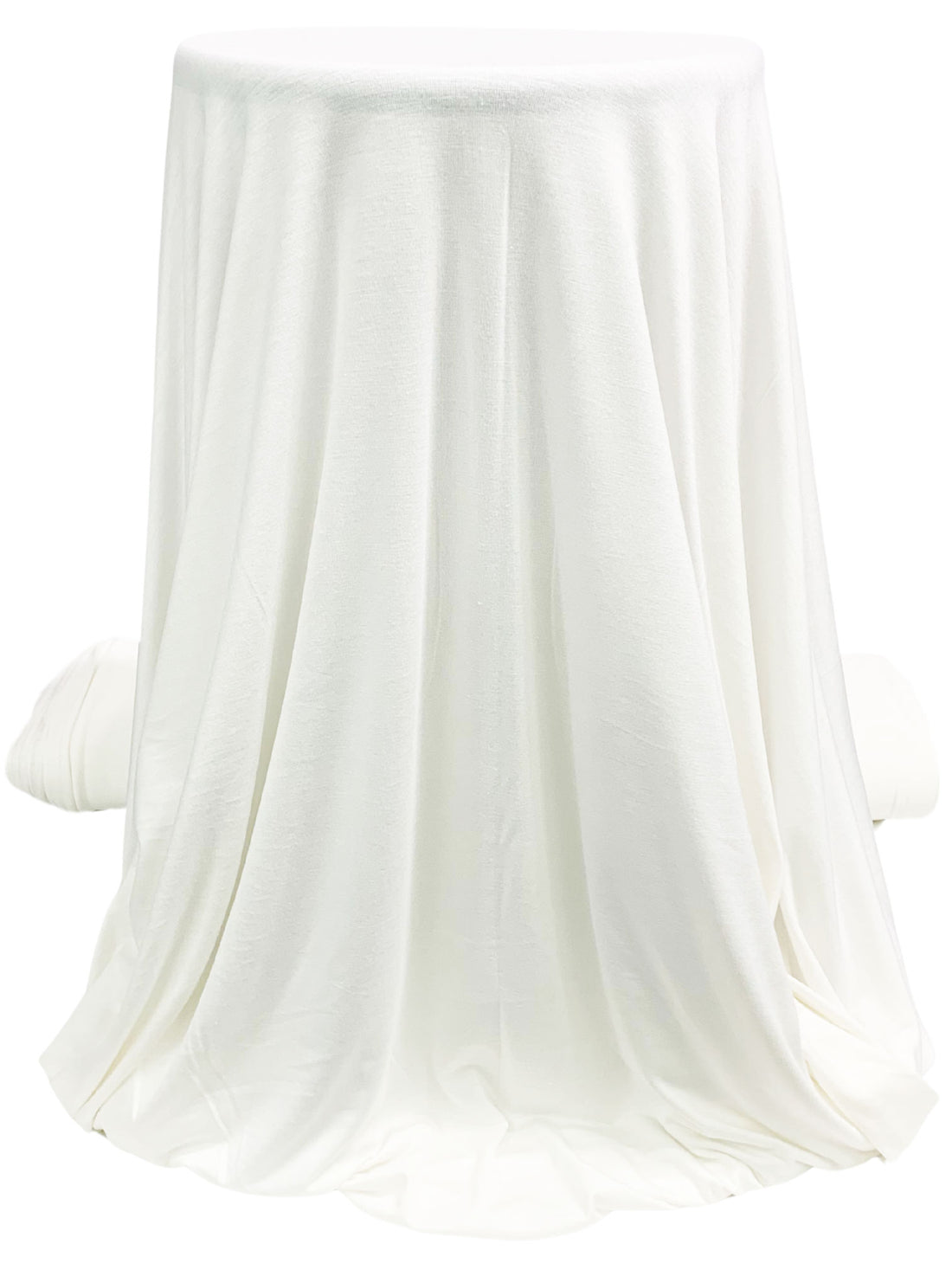 Eggshell Rayon/Spandex Jersey Knit 56W