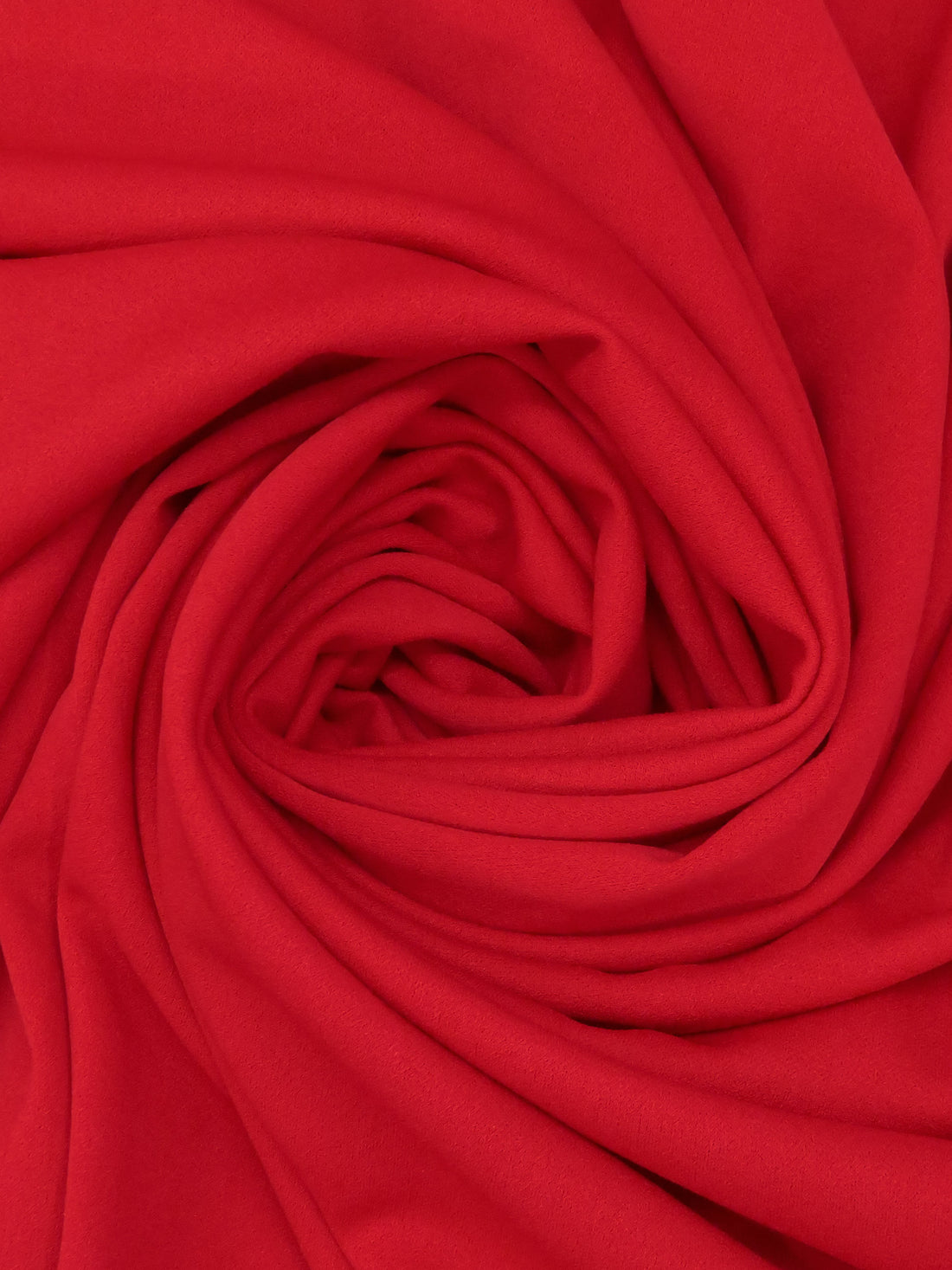 Chinese Red Polyester/Lycra Crepe Techno Knit 58W