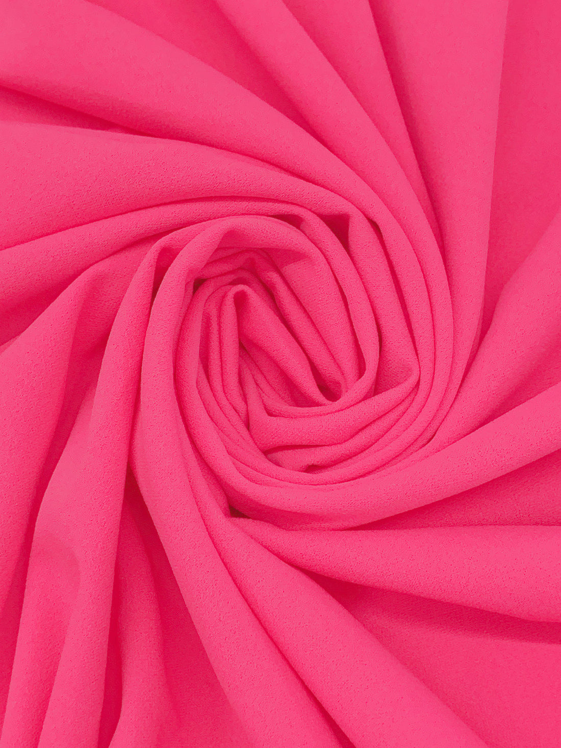 Strawberry Pink Polyester/Lycra Crepe Techno Knit 58W