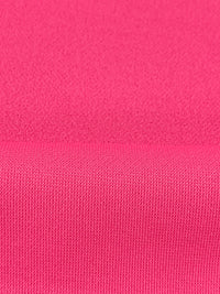 Strawberry Pink Polyester/Lycra Crepe Techno Knit 58W