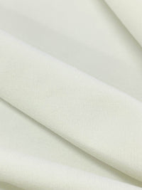 Spare White Recycled Polyester/Spandex Print Brushed Activewear Knit - Corbeaux Clothing - 58W