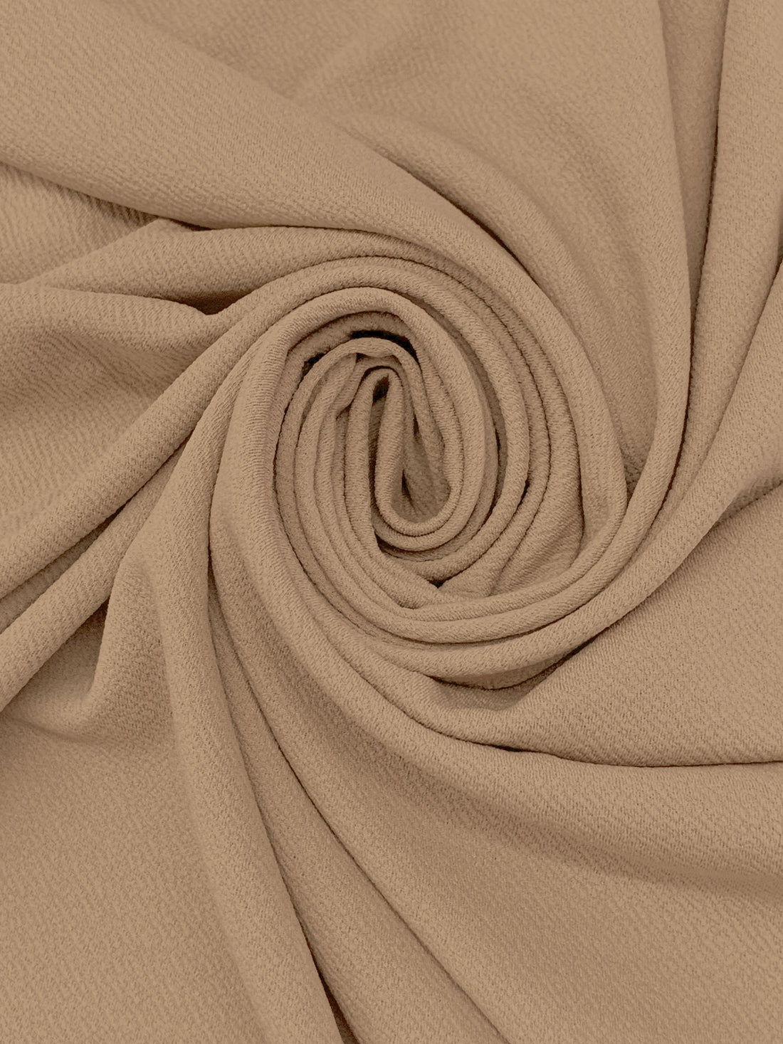 Tan Polyester/Lycra Liverpool Double Knit 58W