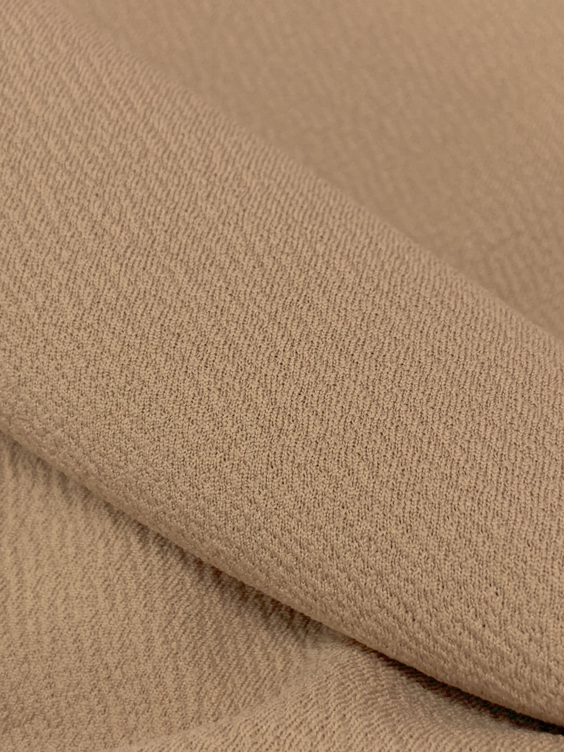 Tan Polyester/Lycra Liverpool Double Knit 58W
