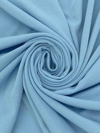 Light Steel Blue Polyester/Lycra Liverpool Double Knit 58W
