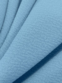 Light Steel Blue Polyester/Lycra Liverpool Double Knit 58W