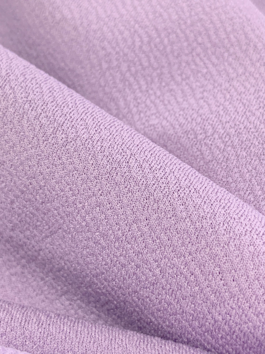 Lilac Polyester/Lycra Liverpool Double Knit 58W