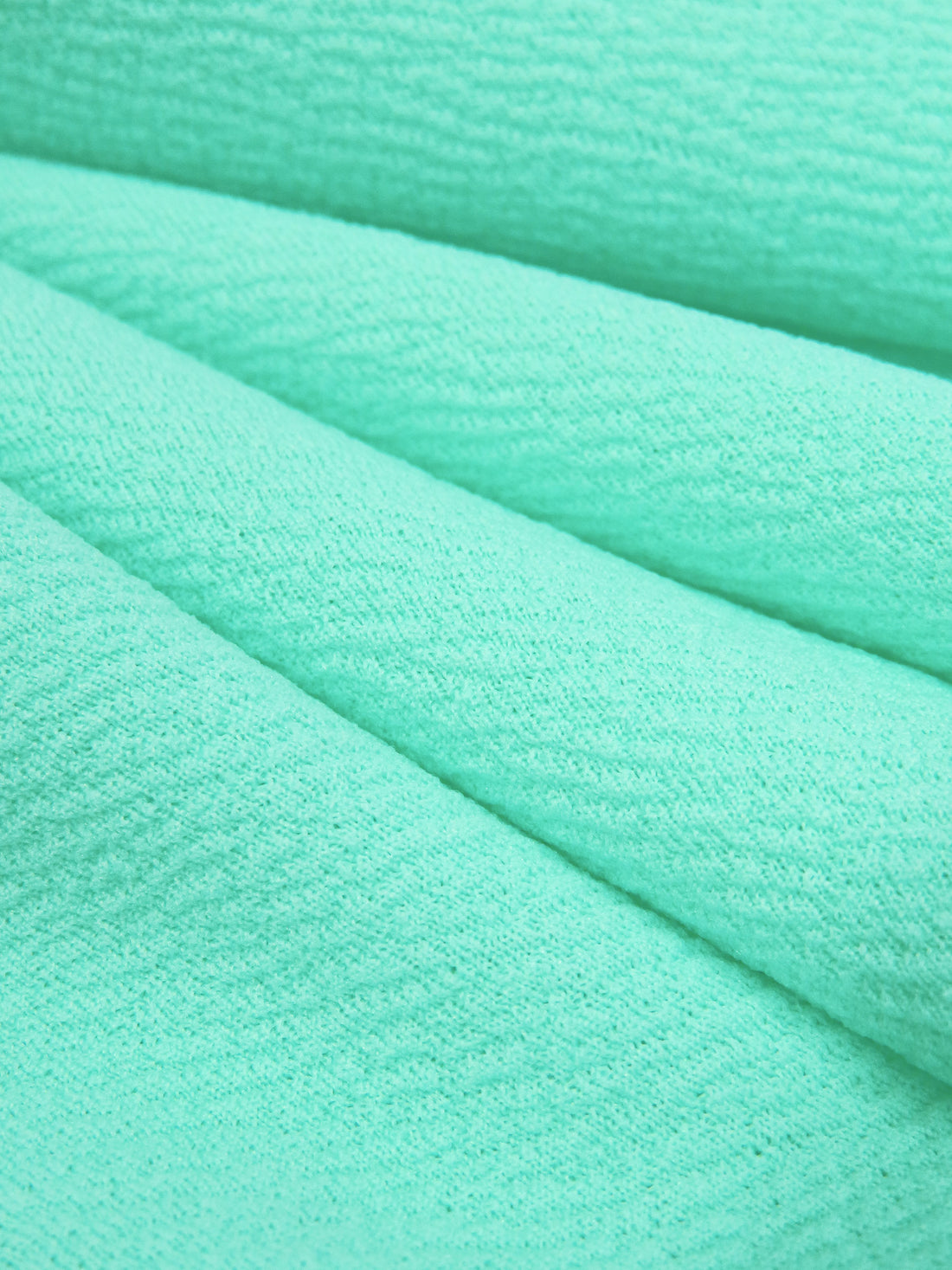 Seafoam Green Polyester/Lycra Liverpool Double Knit 58W