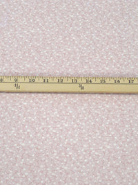 Dust Storm Pink/White/Pale Chestnut 100% Rayon Faded Floral Print Crinkle Challis 52W