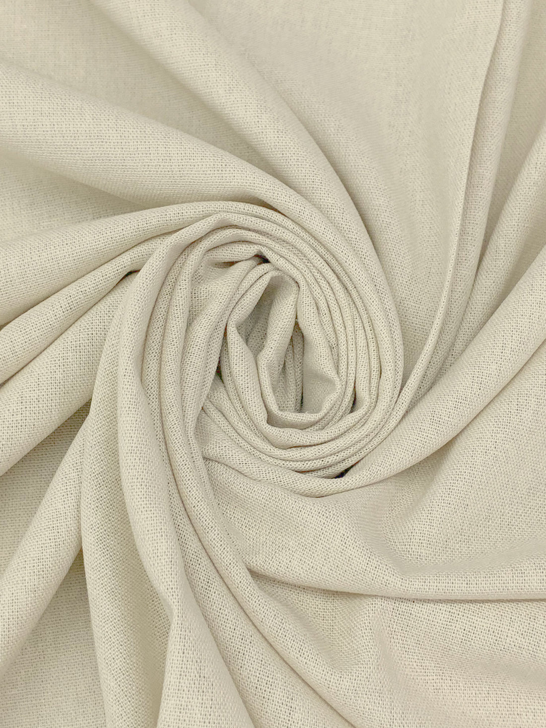 Pale Muted Khaki Organic Linen/Rayon Shirt Weight Woven 54W