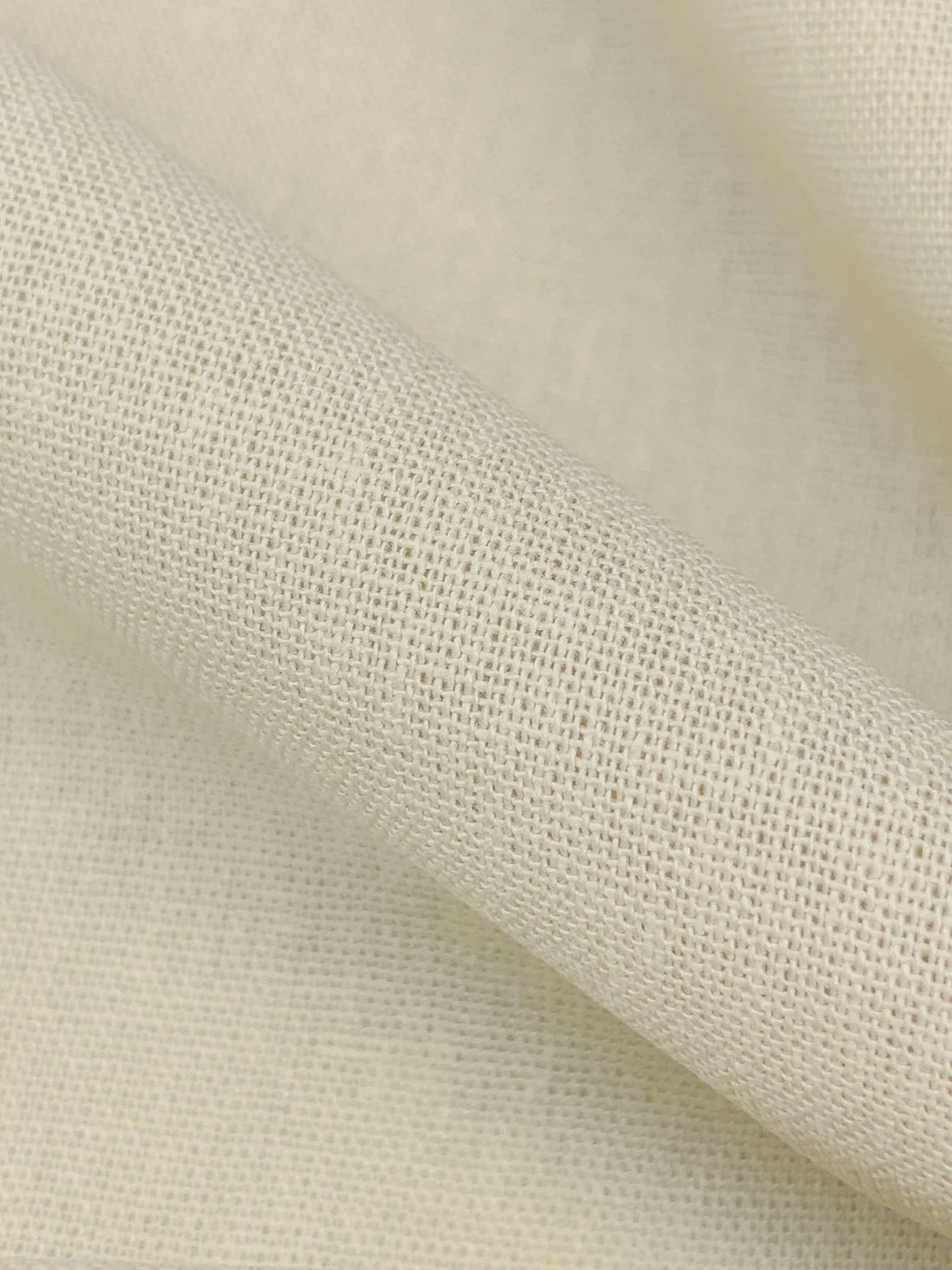 Pale Muted Khaki Organic Linen/Rayon Shirt Weight Woven 54W