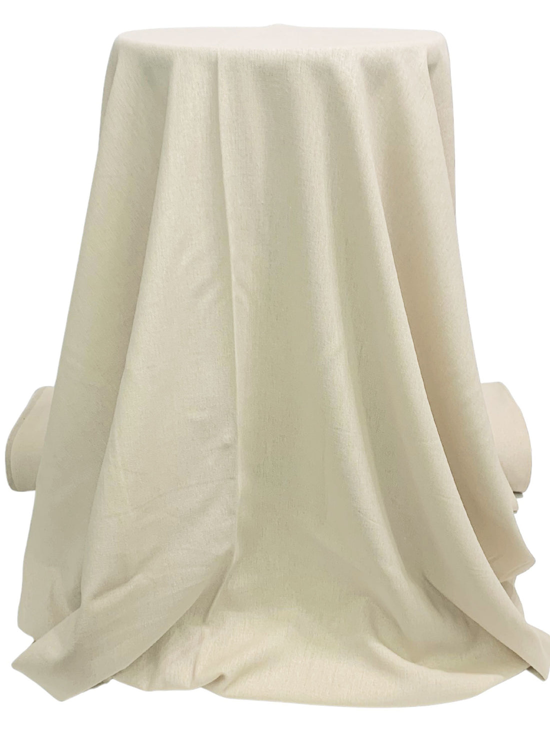 Pale Muted Khaki Organic Linen/Rayon Shirt Weight Woven 54W