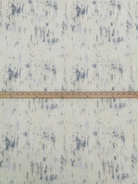 Bavarian Cream/Iron Gray Nylon/Lycra Abstract Print Mesh Knit - Norma Kamali - 56W