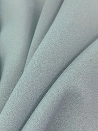 Arctic Pebble Gray 100% Polyester Georgette - Norma Kamali - 54W