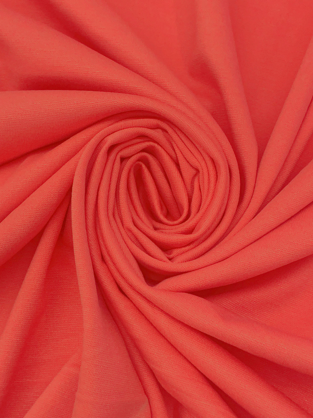 Muted Coral Red Rayon/Nylon/Lycra Ponte Knit 58W