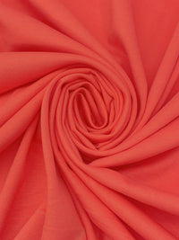 Muted Coral Red Rayon/Nylon/Lycra Ponte Knit 58W