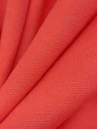 Muted Coral Red Rayon/Nylon/Lycra Ponte Knit 58W