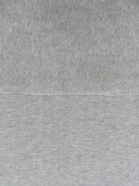 Cloud Gray Cotton/Polyester Heathered Tubular Sweatshirt Fleece 30W