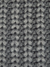 Charcoal/Cloud Gray/Black Polyester/Lycra Knitted Print ITY Knit - Norma Kamali - 59W