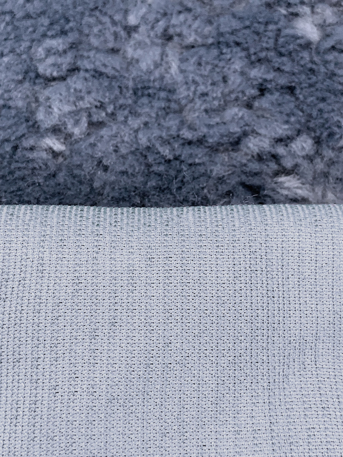 Shadow Blue 100% Polyester Faux Fur - NY Designer - 68W