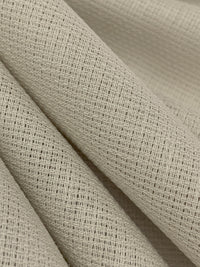Burmese Beige Linen/Rayon Novelty Weave Suiting 50W