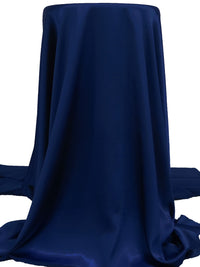 Cetacean Blue 100% Polyester Charmeuse 58W