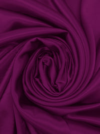 Dark Pansy Purple 100% Polyester Charmeuse 58W