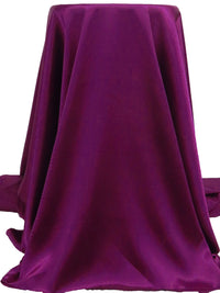 Dark Pansy Purple 100% Polyester Charmeuse 58W
