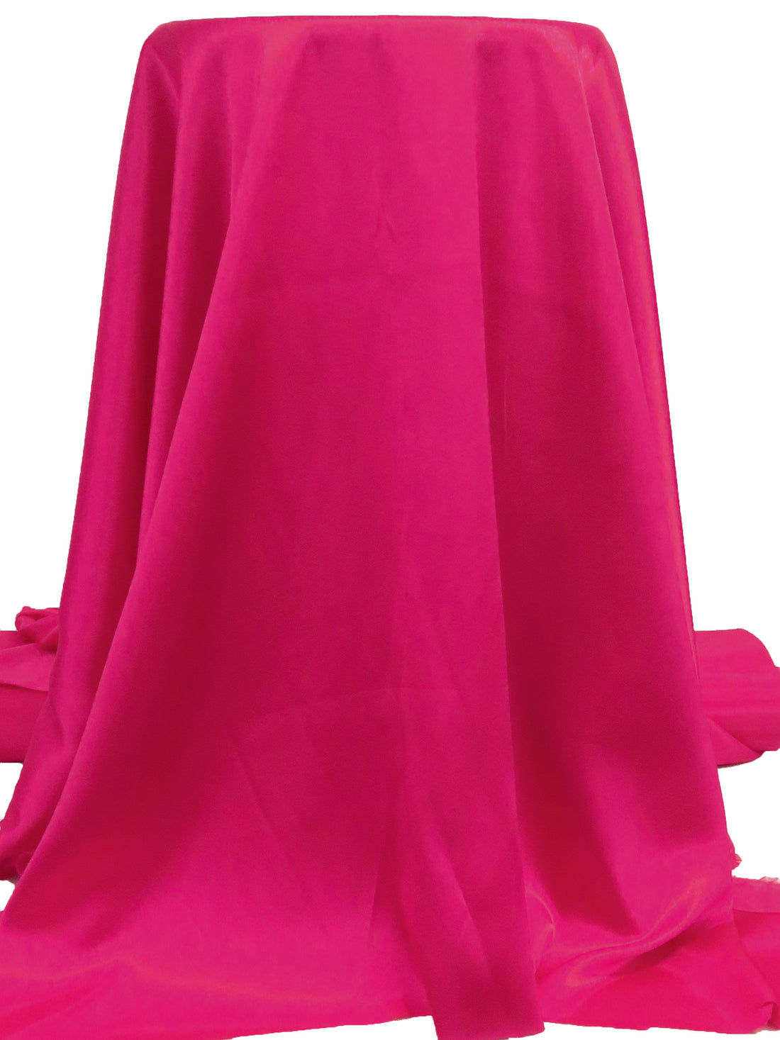 Raspberry 100% Polyester Charmeuse 58W