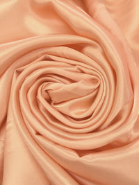 Pale Persimmon 100% Polyester Charmeuse 58W
