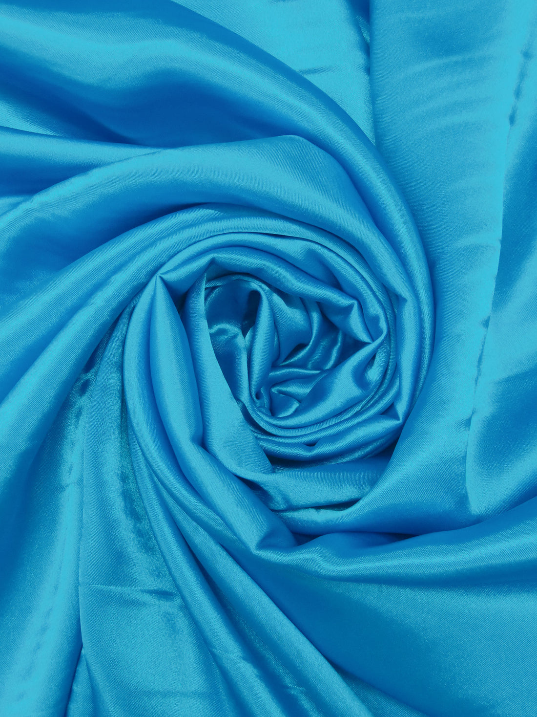 Rich Electric Blue 100% Polyester Charmeuse 58W