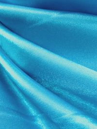 Rich Electric Blue 100% Polyester Charmeuse 58W