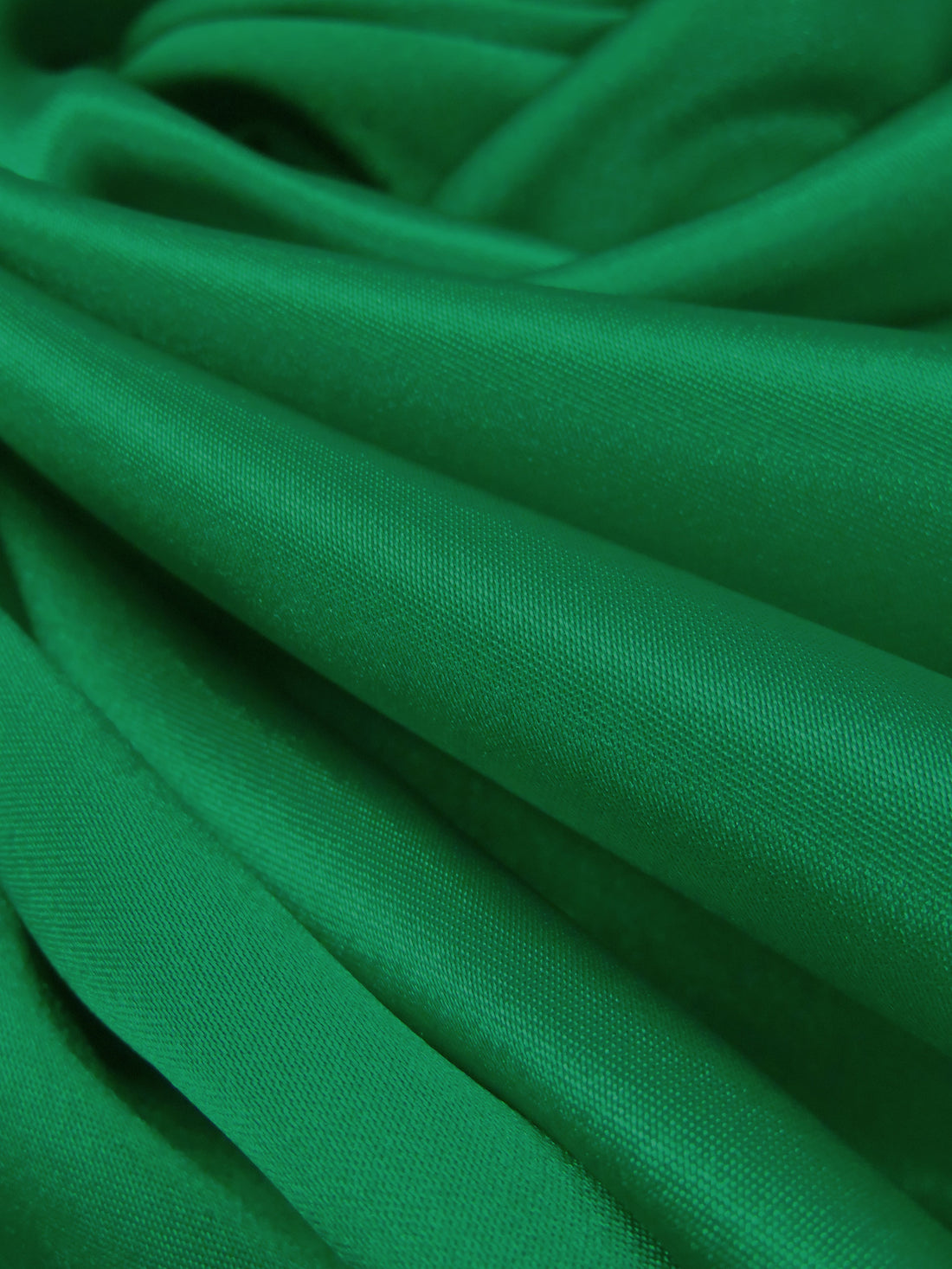 Cadmium Green 100% Polyester Charmeuse 58W