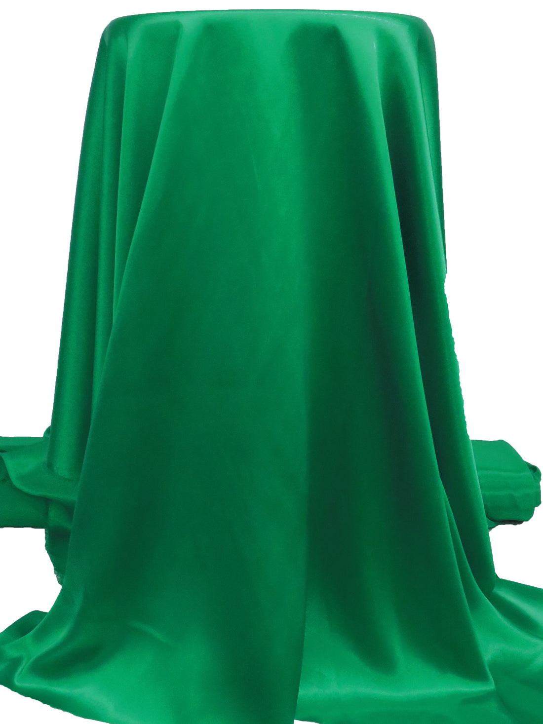 Cadmium Green 100% Polyester Charmeuse 58W