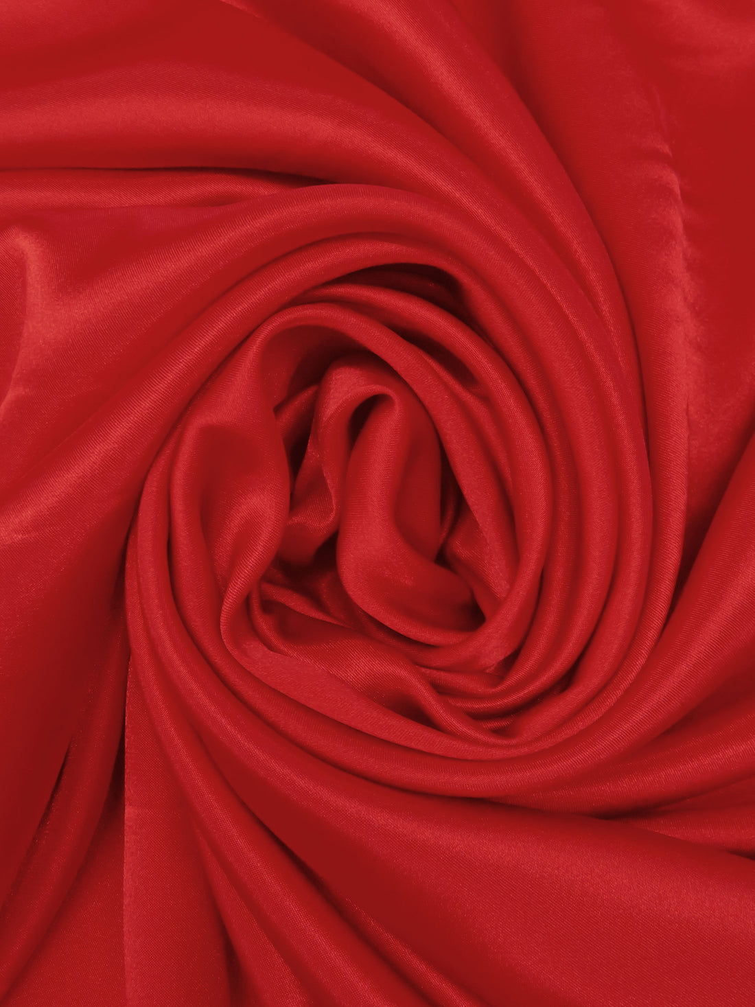 Rich Red 100% Polyester Charmeuse 58W
