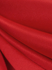 Rich Red 100% Polyester Charmeuse 58W