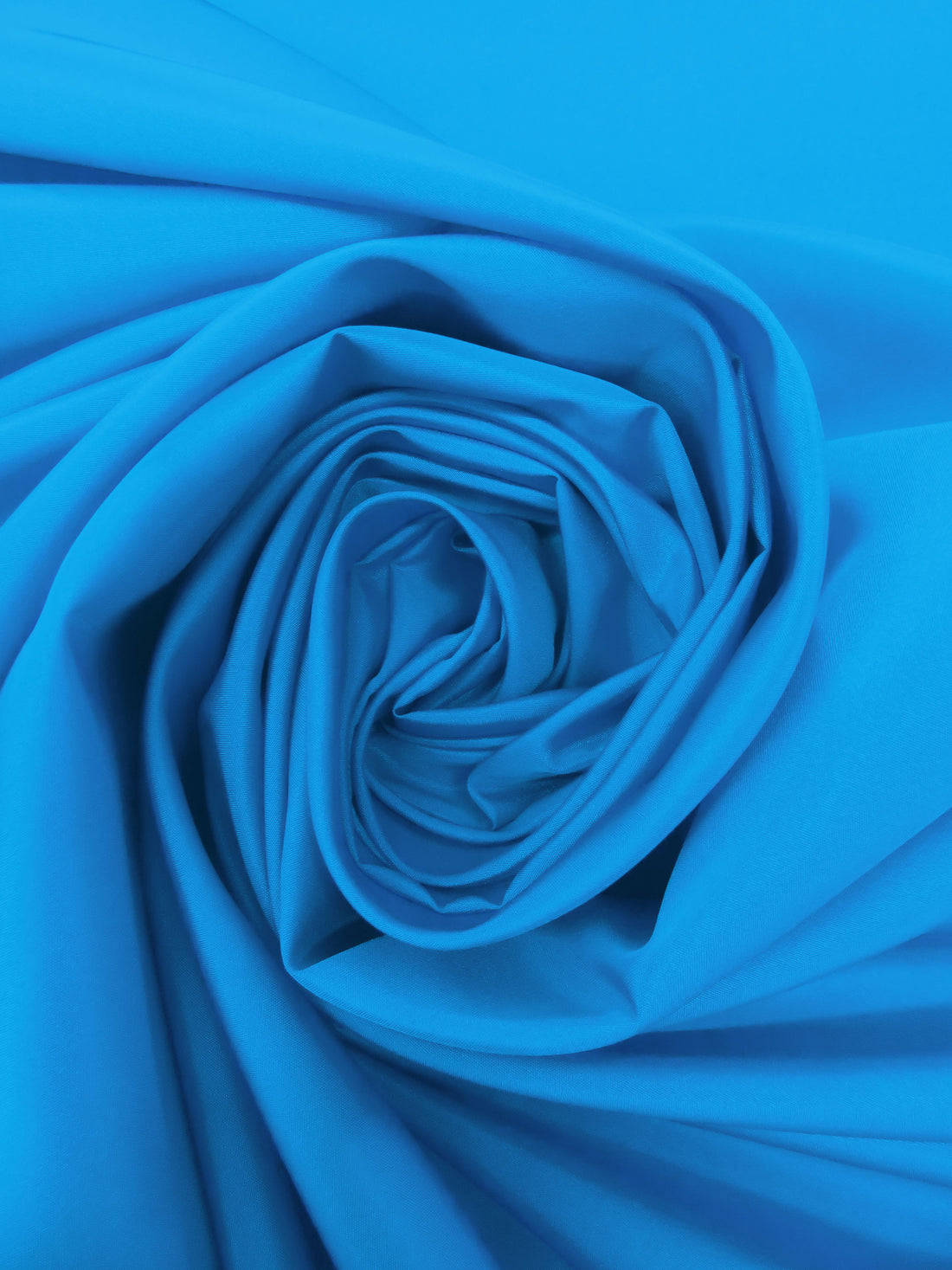 Rich Electric Blue 100% Polyester Taffeta - NY Designer - 62W