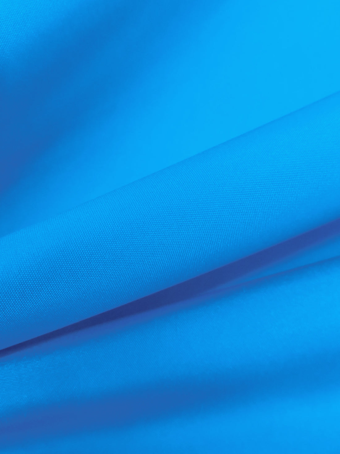 Rich Electric Blue 100% Polyester Taffeta - NY Designer - 62W