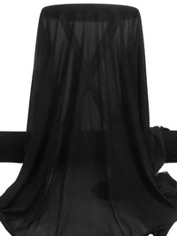 Black 100% Polyester Light Weight Fusible Tricot Interfacing 60W