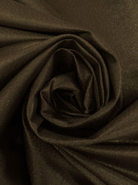 Lisbon Brown Polyester/Metallic/Lycra Shimmer Stretch Taffeta - NY Designer - 58W