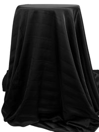 Black 100% Polyester Charmeuse 58W