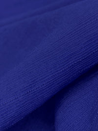 Dark Cornflower Blue 100% Polyester Slubbed Blouse Weight Woven 54W