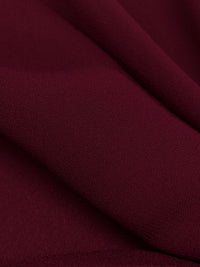 Wine 100% Polyester Crepe Chiffon 58W