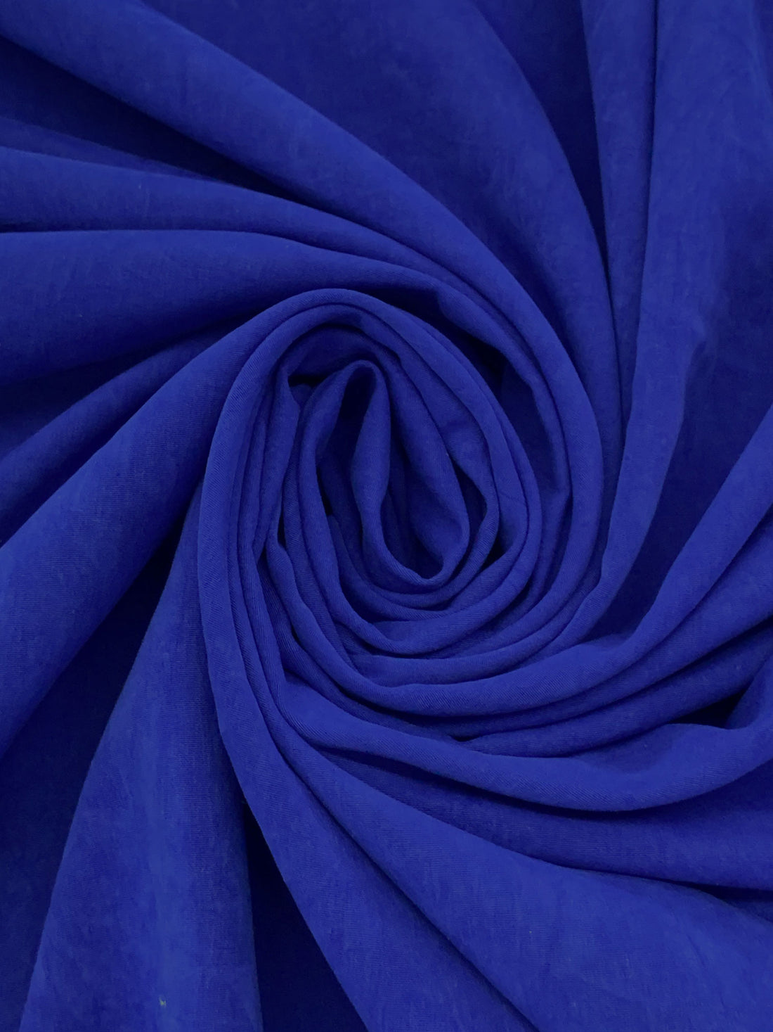 Ultramarine Blue 100% Polyester Sandwashed Blouse Weight Woven 58W