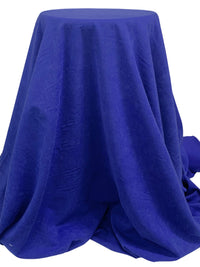 Ultramarine Blue 100% Polyester Sandwashed Blouse Weight Woven 58W