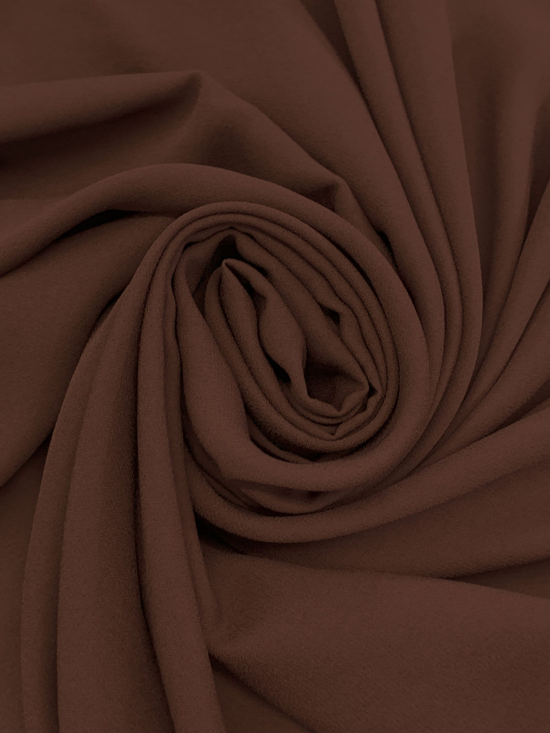 Royal Brown 100% Polyester Georgette 58W