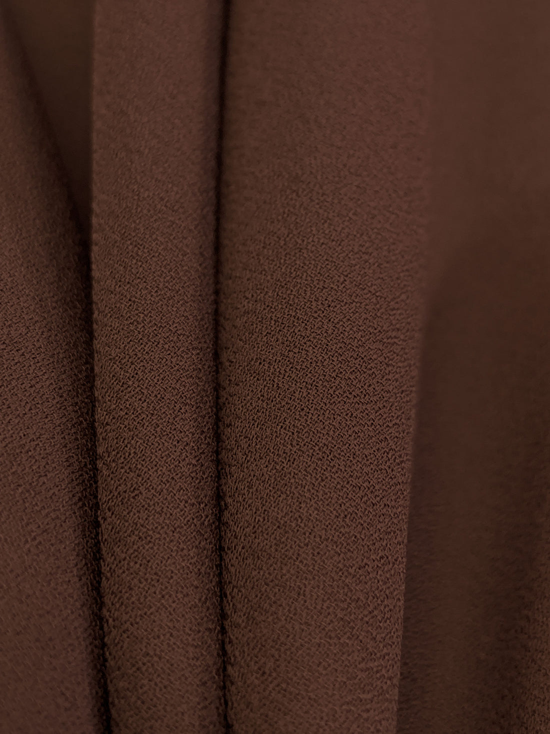 Royal Brown 100% Polyester Georgette 58W